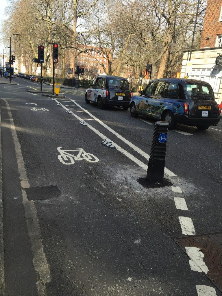 Bloomsbury的自行車道，改變了城市地景