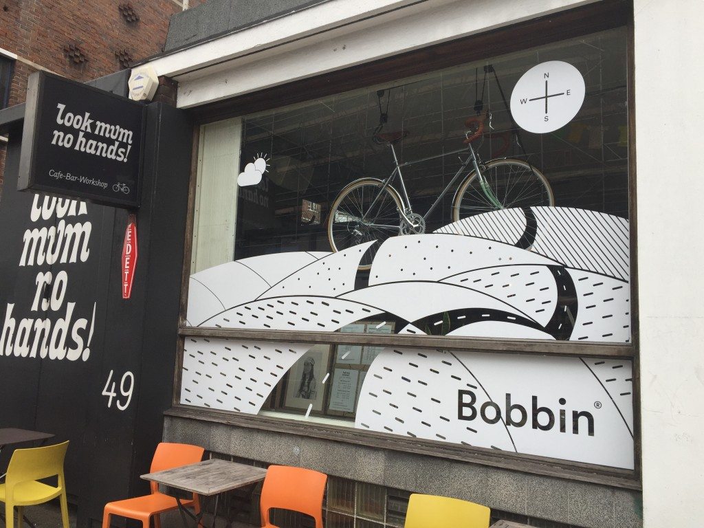 單車是一門好生意，近來倫敦創意街區常出現咖啡腳踏車店的複合經營